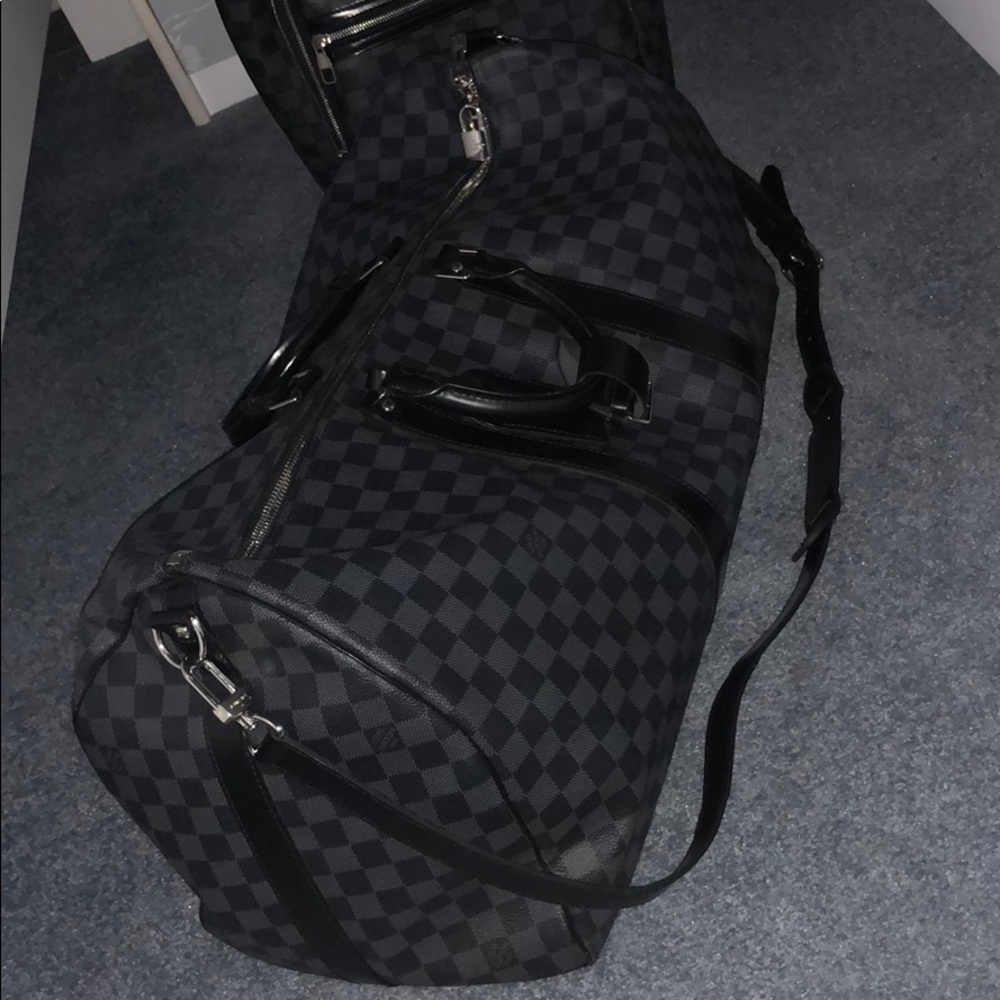 Louis Vuitton duffel bag
